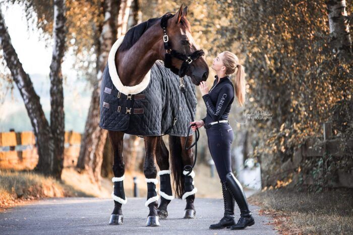 Kentucky Show Rug, 160g, svart.