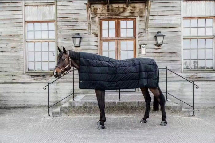 Kentucky Duvet marinblå & svart
