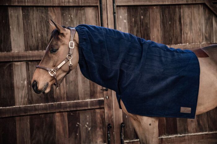 Kentucky tjock fleece hals, svart & marinblå - Bild 2