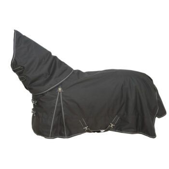 WAHLSTEN REGNTÄCKE 50G MED AVTAGBAR HALS, SVART